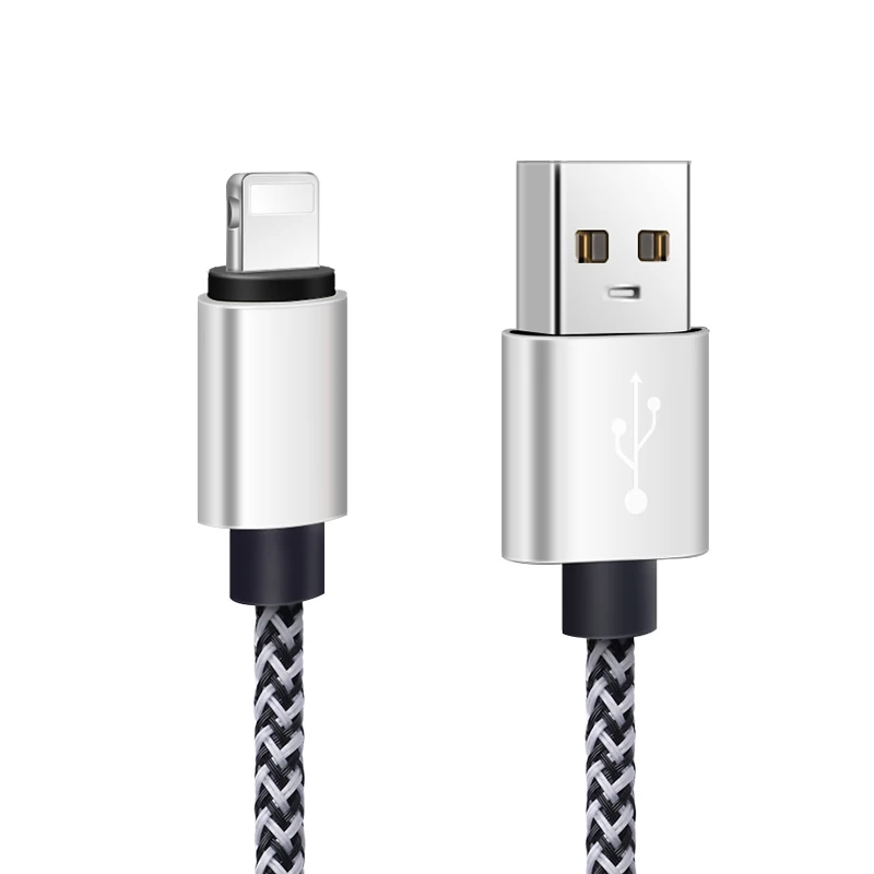 1 м 2 м 3 м быстрое устройство для зарядки кабеля для iPhone 8 7 6 s 6s Plus X Xs Max XR iPad данных длинный провод шнур аксессуары для мобильного телефона - Цвет: Белый