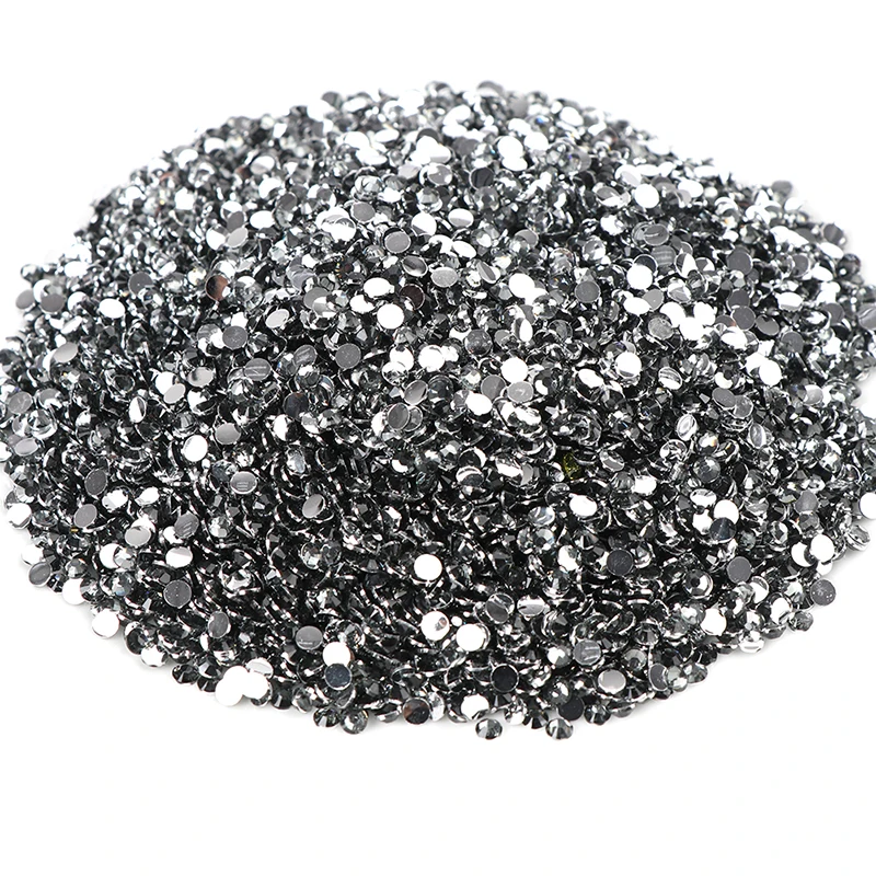 

10000pcs Rhinestone Glitter Nail Art Mixed Sizes AB Colors Glass Nail Rhinestone for Nail Art