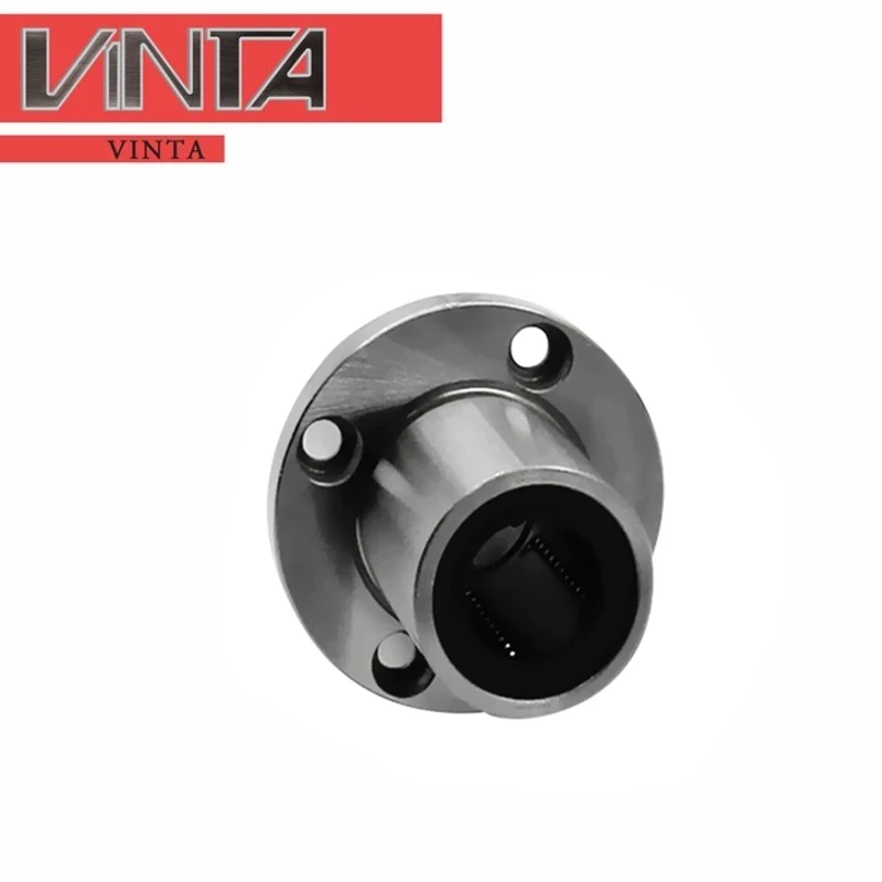 

Intermediate circular flange bearing 1pcs/lot LMFC/LMFM/8 1012 16 20 25 30 40LUU Linear bearings guide pulley rolamentos CNC