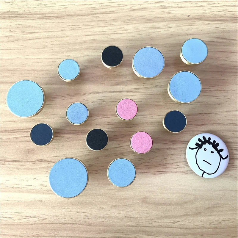 LCH скандинавский стиль твердая латунь инкрустированная розовым черным