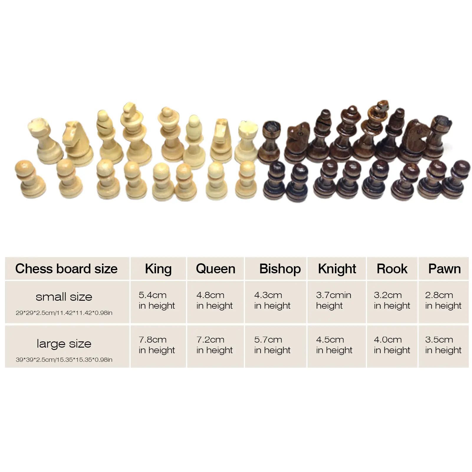 

Magnetic Wooden Chess Set With Felted Game Board Interior For Storage Adult Kids Beginner Folding Chess Board Checkers Games