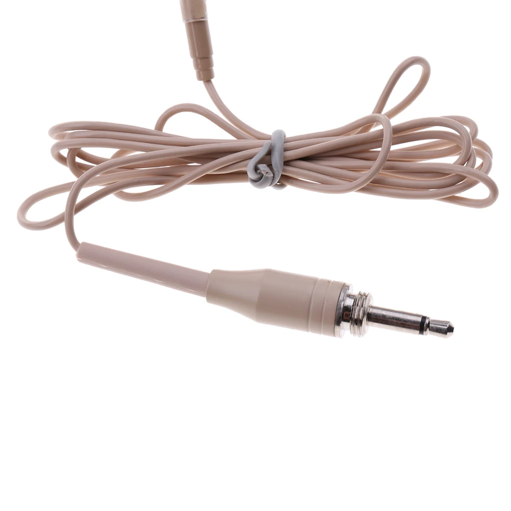 

Wired Microphone Voice Earhook Headset Plug Adapter for Stage Performance