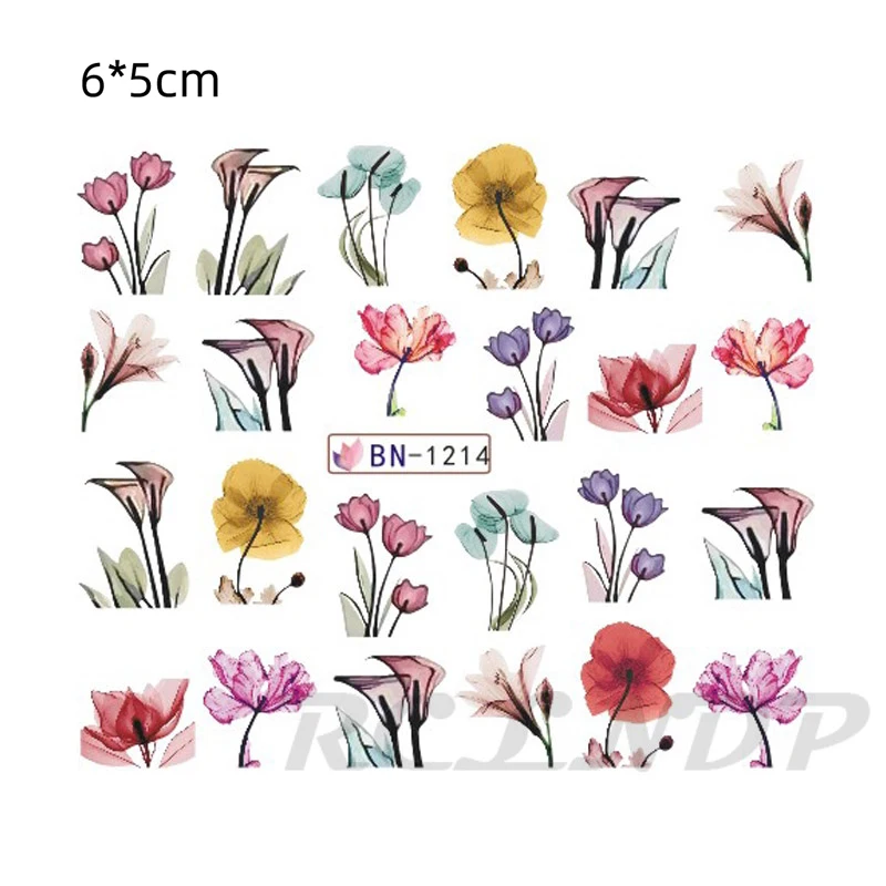 Стикеры для ногтей художественное украшение слайдер любовь сердце клейкий