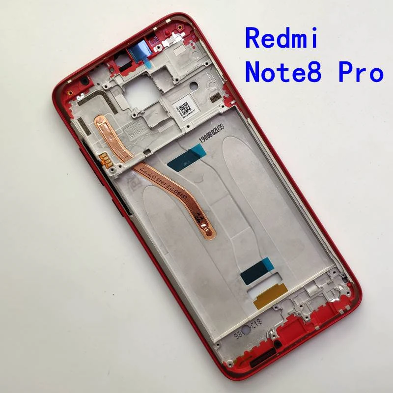 Оригинальный Для Xiaomi Redmi Note 8 Note8 Pro средняя рамка металлическая передняя