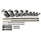 Набор Keyway Broach, 18 шт., инструмент для резки Keyway из быстрорежущей стали, Keyway Broach для токарного станка, размеры 18B 316B 14C 38C