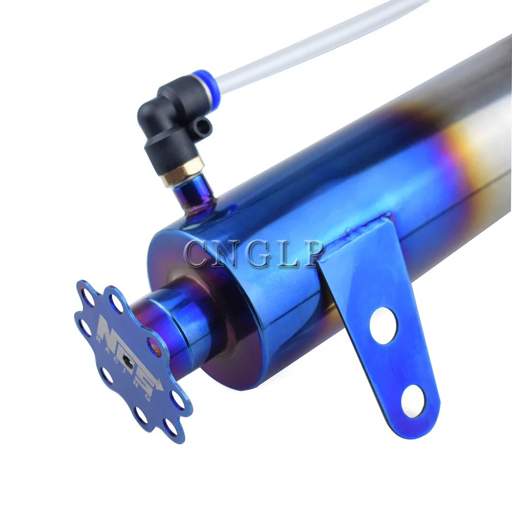 Универсальный Радиатор Охлаждение охлаждающей жидкости сгоревший синий