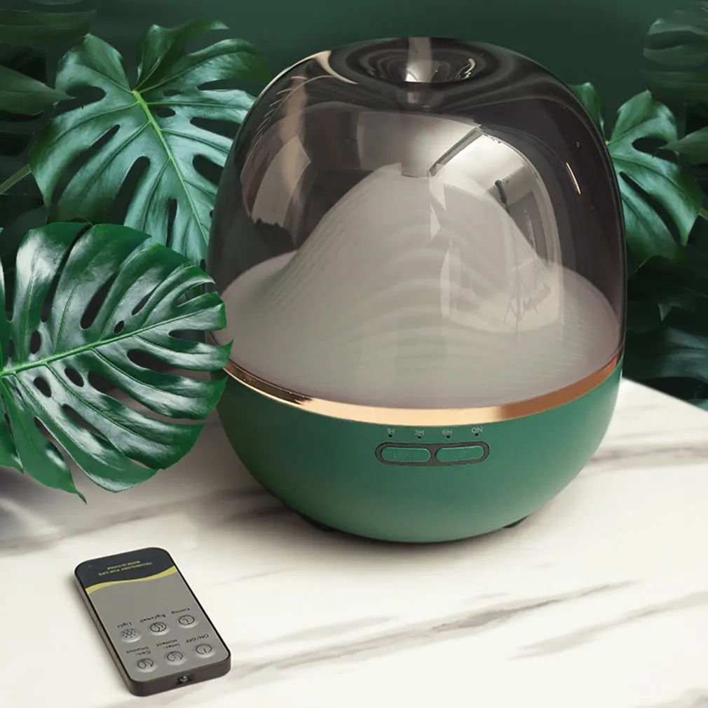 

Free Aroma Diffuser 400ML Moutain View Essential Oil Aromatherapy Difusor With Warm And Color LED Lamp