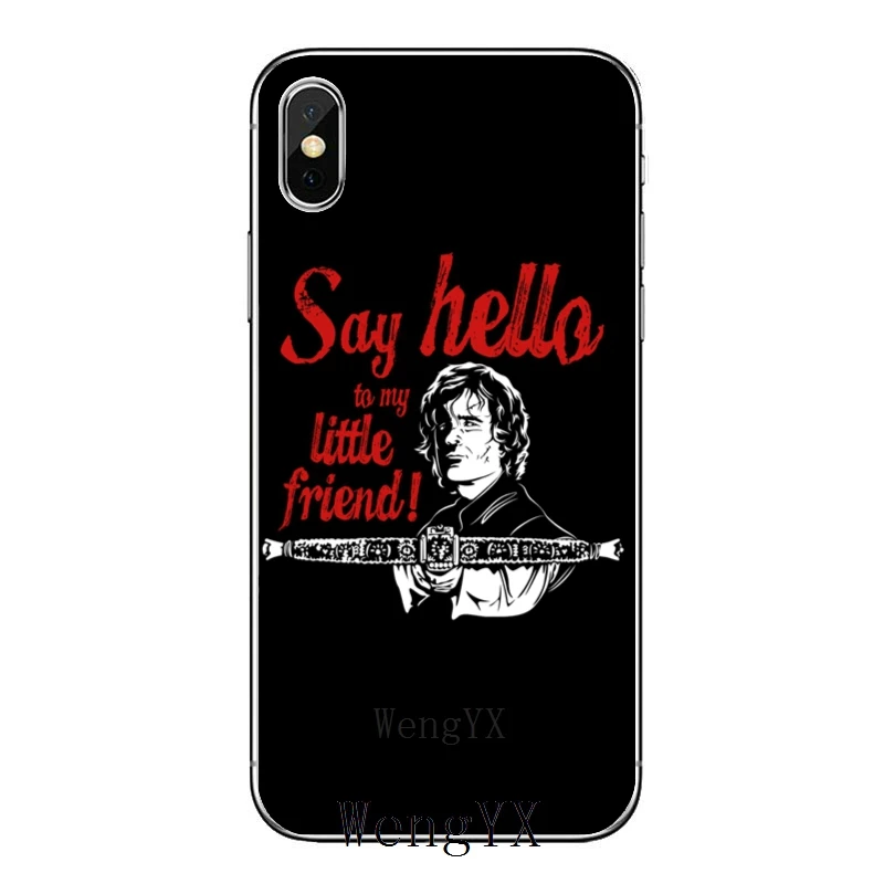 Чехол для телефона SCARFACE Say Hello My Little Friend Samsung Galaxy J7 J5 Prime pro J3 A7 A5 A3 2018 2017 2016 2015|Бамперы|