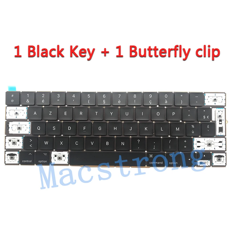 Новый A1706 ключ с зажимом бабочкой для MacBook Pro 13 &quot15&quot A1707 Keycap A1708 замены US UK One key