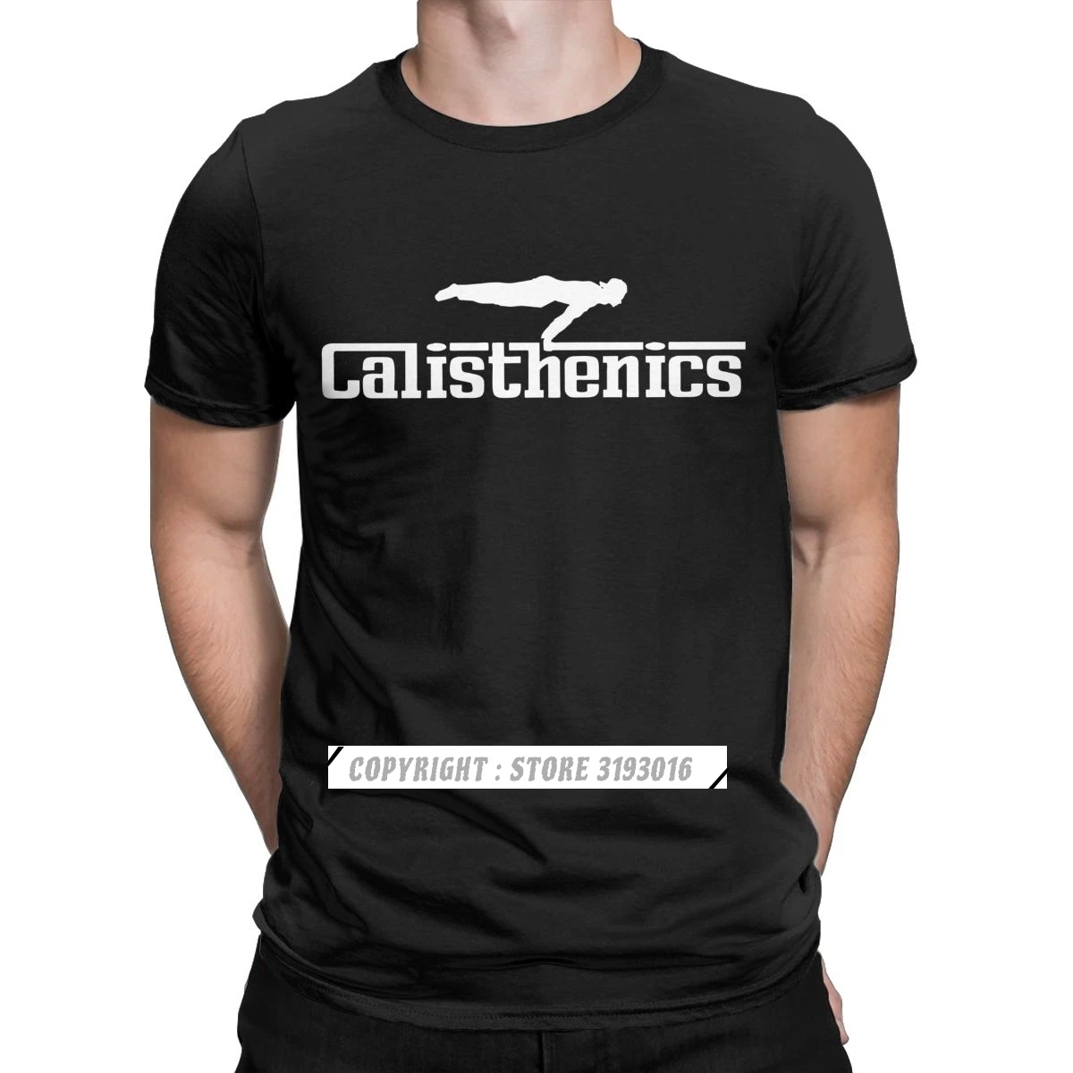 

Amazing Calisthenics Planche Tshirt Men Cotton Tee Shirt Sport Workout Fitness Gym Sports Body Tees Sweatshirt