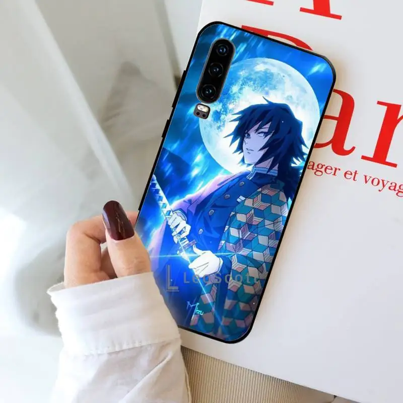 

Newest Japan Demon Slayer Phone Case For Huawei Y5 Y6 II Y7 Y9 PRIME 2018 2019 NOVA3E P20 PRO P10 Honor 10