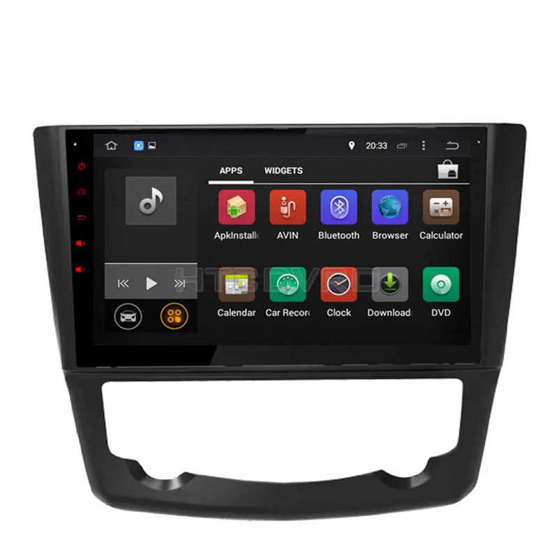 Автомобильный DVD плеер YMODVHT 10 1 дюйма Восьмиядерный 4 Гб + 32 ГБ Android 9 0 для Renault Kadjar 2015