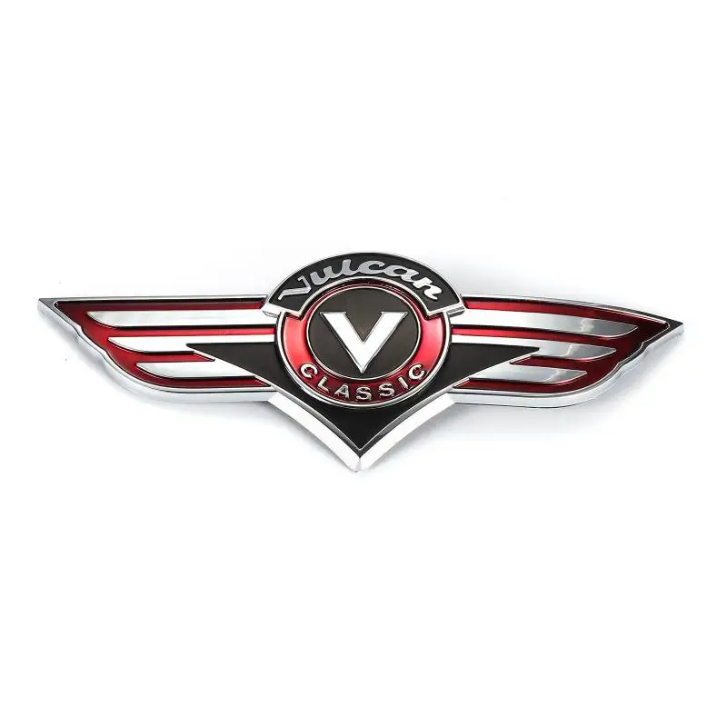 1 paar Motorrad Aufkleber Gas Tank Emblem Abzeichen Für Kawasaki Vulcan VN Klassische VN400/500/800/800/1500