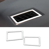 for toyota corolla altis e170 2013 2017 stainless steel console air conditioning outlet air vent trim car styling accessories