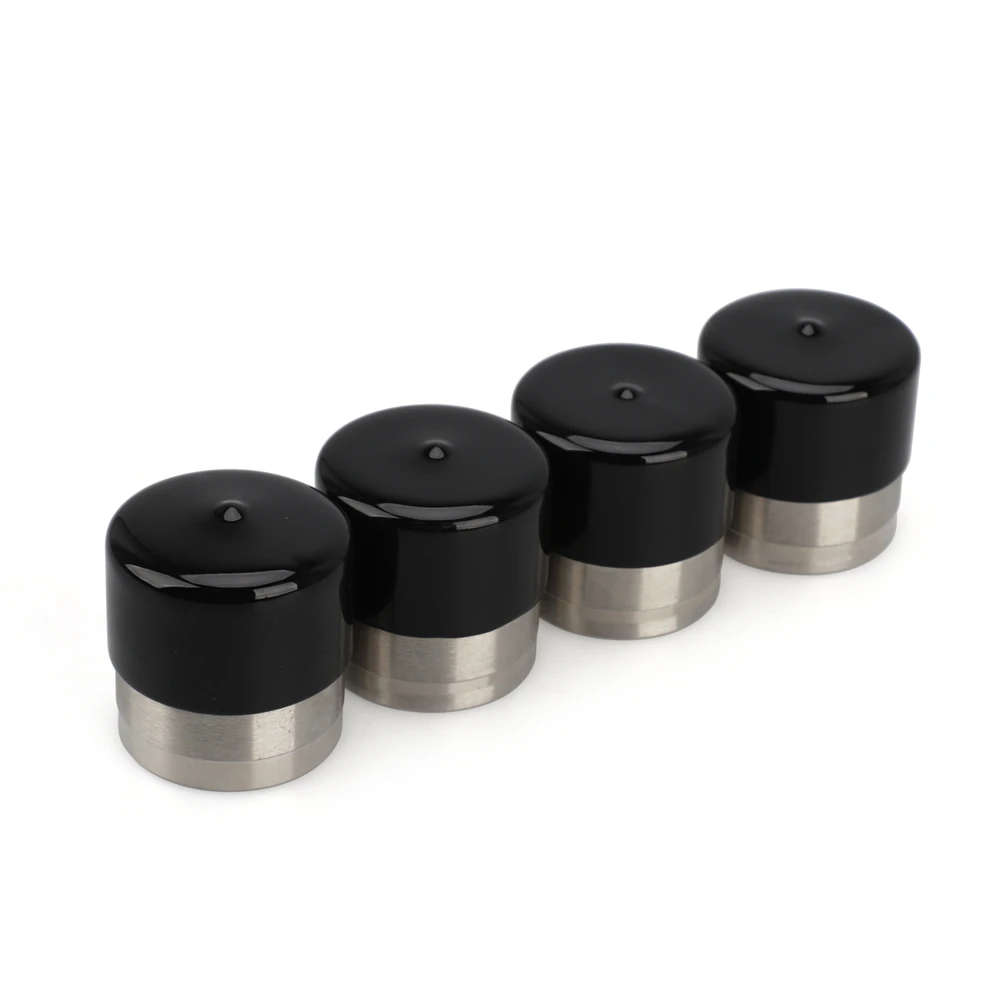 

4 PCS Bearing Buddy Stainless Steel Bearing Protectors with with auto check feature With Bras - Pair - 1.980" Diameter