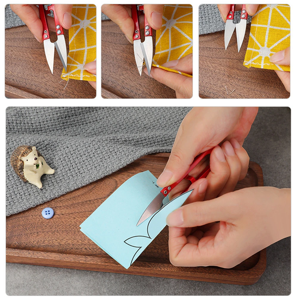 1 шт. U-образный ножницы Нержавеющая сталь вышивкой ручной работы по