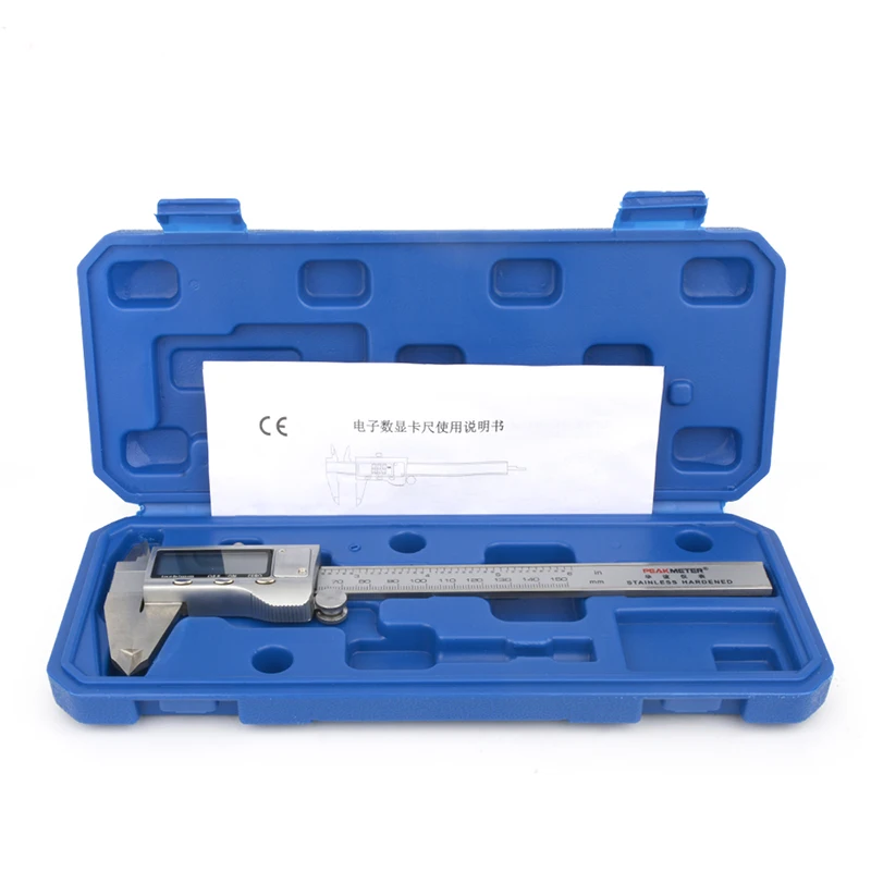Нержавеющая сталь Штангенциркули цифровой штангенциркуль с нониусом 150 мм сталь