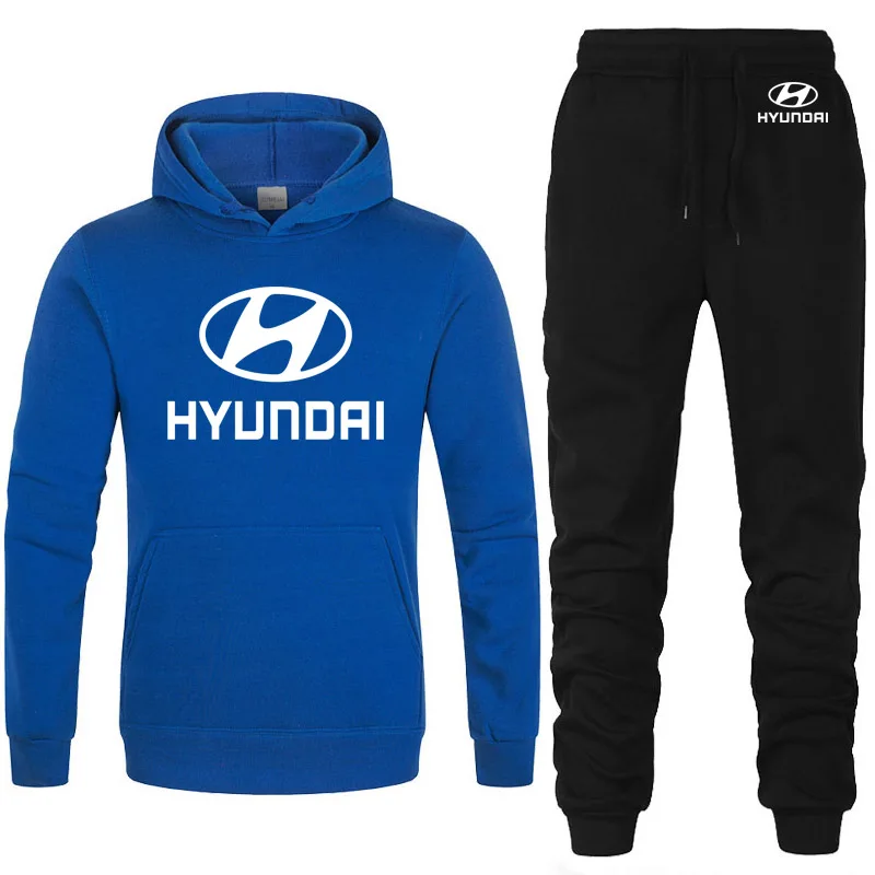 

Fashion New Spring Autumn Men's Hoodies Hyundai Motor Car logo printing high quality Fashion cotton Casual Men's hoodie Sportswe