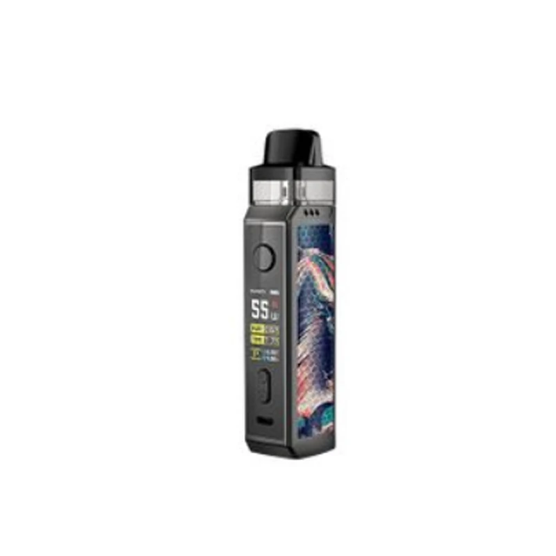 Лучший VOOPOO Винчи X 70 Вт Pod Комплект с двойной катушкой Системы 0,96-дюймовый Экран приведенный в действие одной 18650 Батарея Vape kitvs Винчи Mod Kit - Цвет: Tealblue