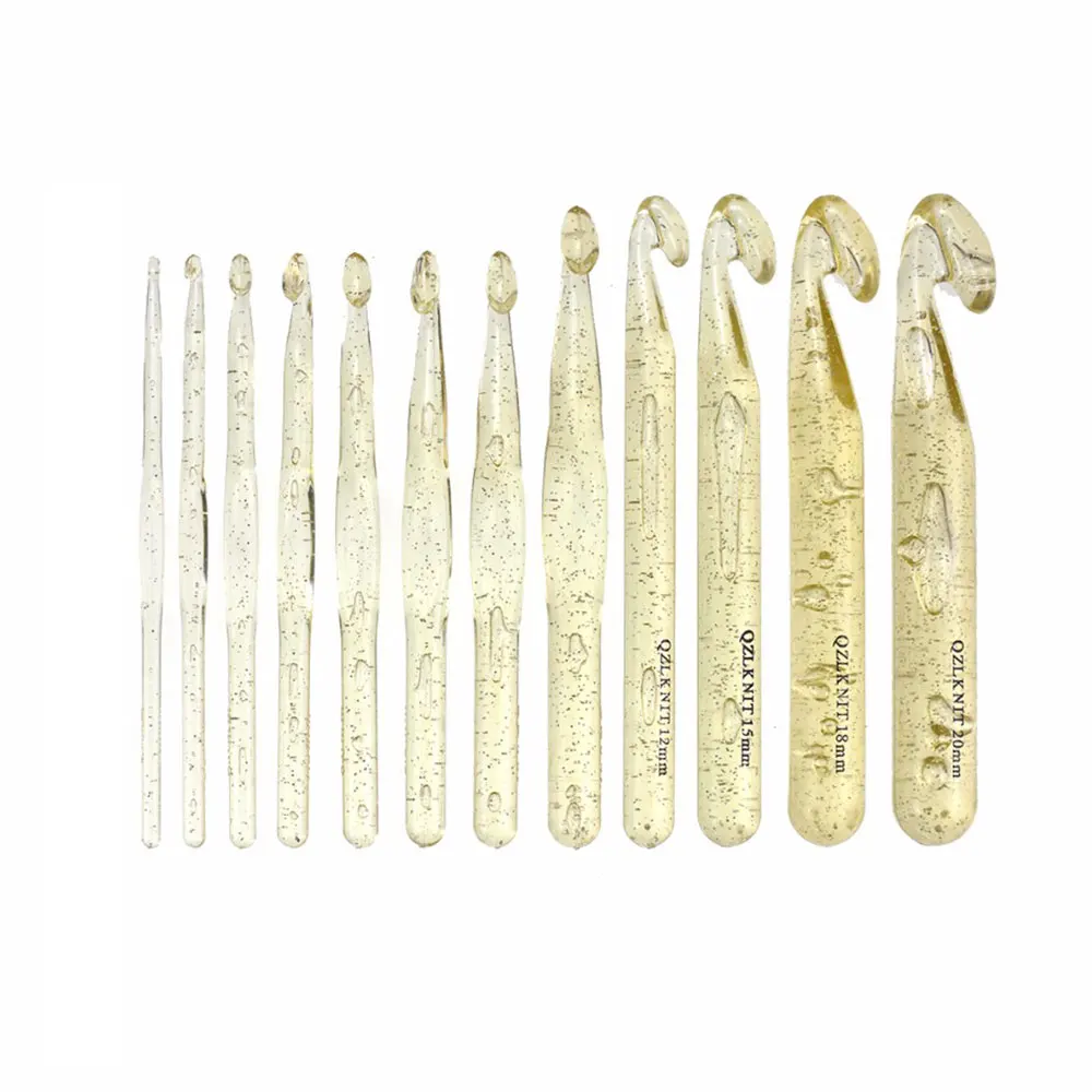 Новый набор крючков для вязания крючком легкие портативные аксессуары рукоделия