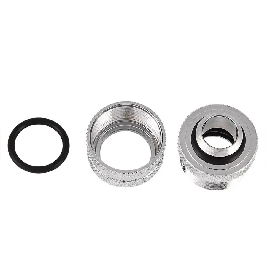 2 шт./компл. G1/4 нити водные магистрали из Желтой меди с арматура для систем