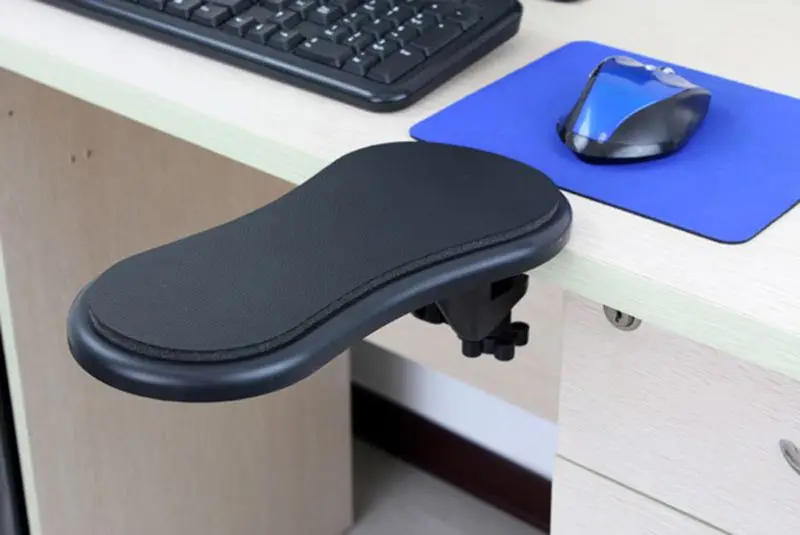 

Rotating Computer Arm Rest Pad Ergonomic Adjustable PC Wrist Rest Extender Desk Hand Bracket Home Office Mouse Pad Health