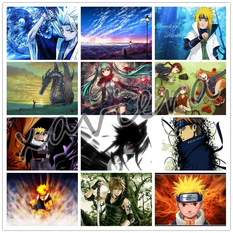 

5D DIY Diamond Painting Cartoon Anime Characters Cross Stitch Full Square Drill Embroidery Mosaic Picture Home Decor Kids Room