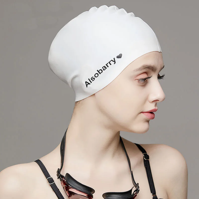 Женская шапка для дайвинга Водонепроницаемая высокоэластичная пляжная легкая