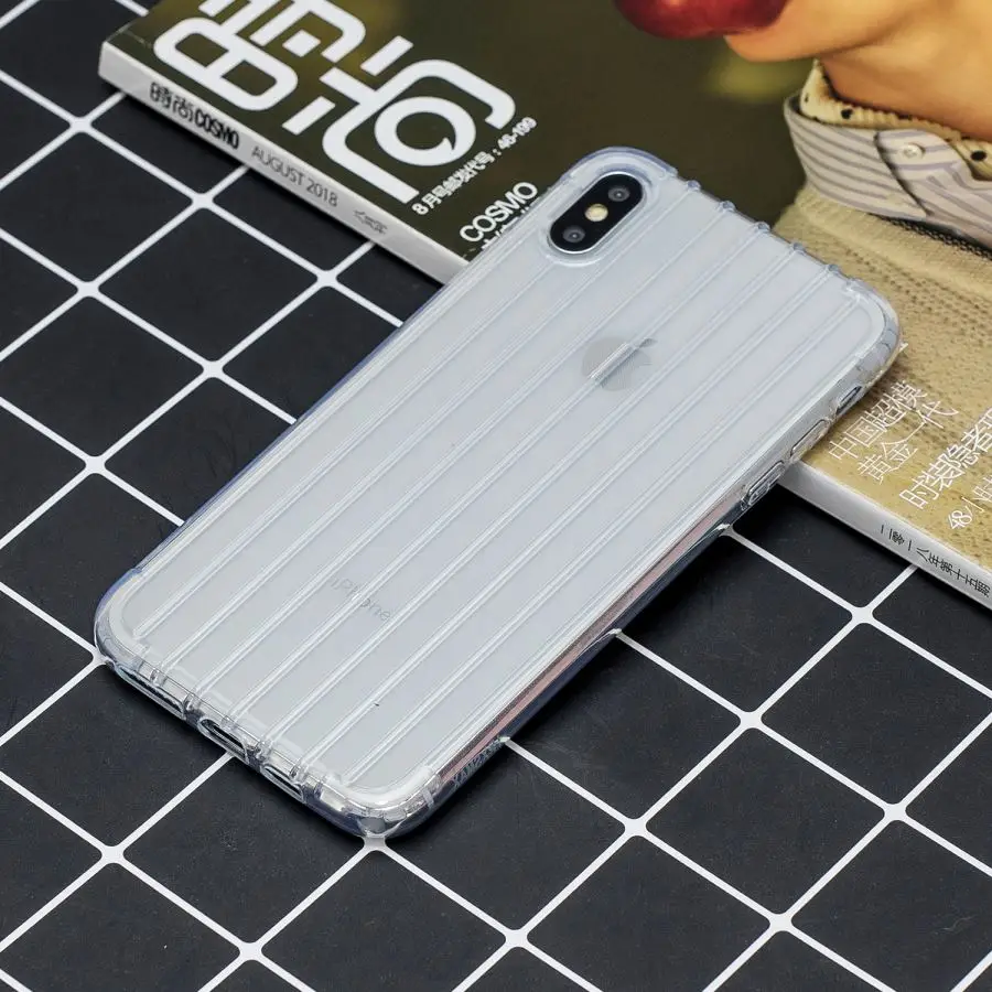 Нескользящий чехол для телефона iPhone 11 Pro MAX кожаный мягкий силиконовый из ТПУ 6 6s 7 8