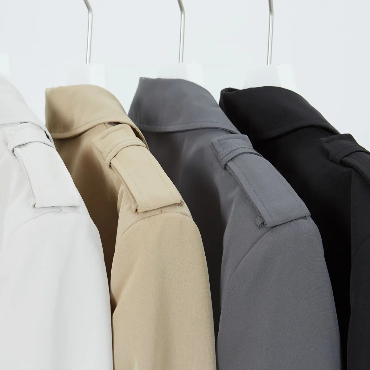 

2020 New Korean Style Big Lapel Temperament Is Thin, Fashionable and Simple Long Trench Coat (with Belt)