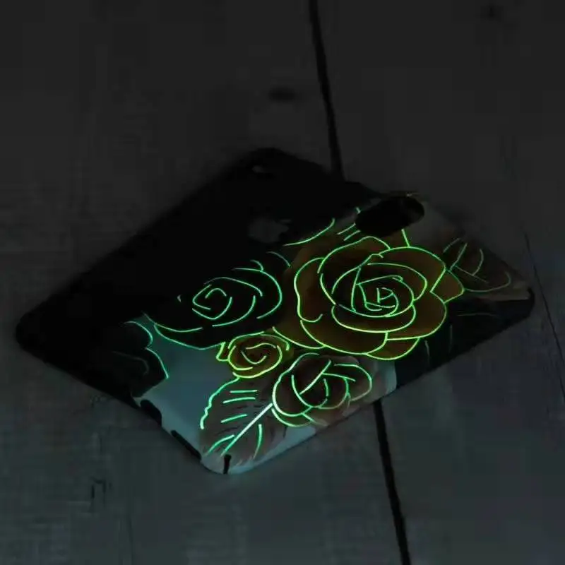 Erille Cool Doodle Airglow чехол для телефона IPhone 7 Pro Max X XR XS светящийся корпус 8 Plus 6S Мягкий