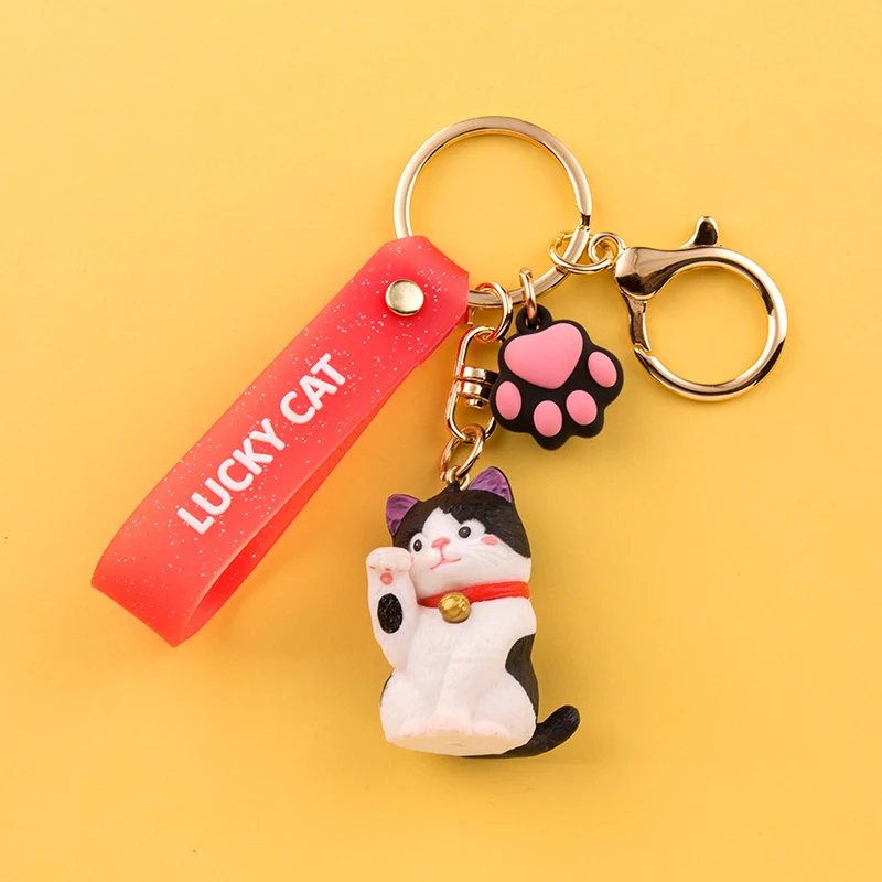 Брелок с котом из мультфильма супермилая бекина куклы брелоки для женщин