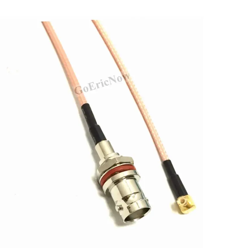 Коаксиальный удлинитель с прямым углом/штекер MCX/гнездо к гнезду BNC WRG316 5 шт.