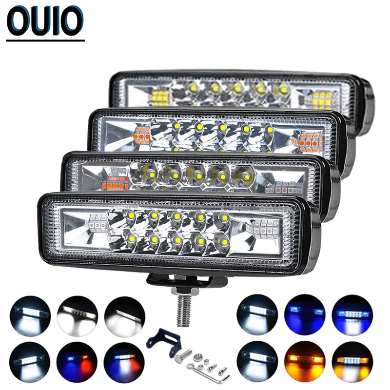 Машинка для стрижки 48 Вт 6 &quotсветодиодный светильник балка внедорожных условий