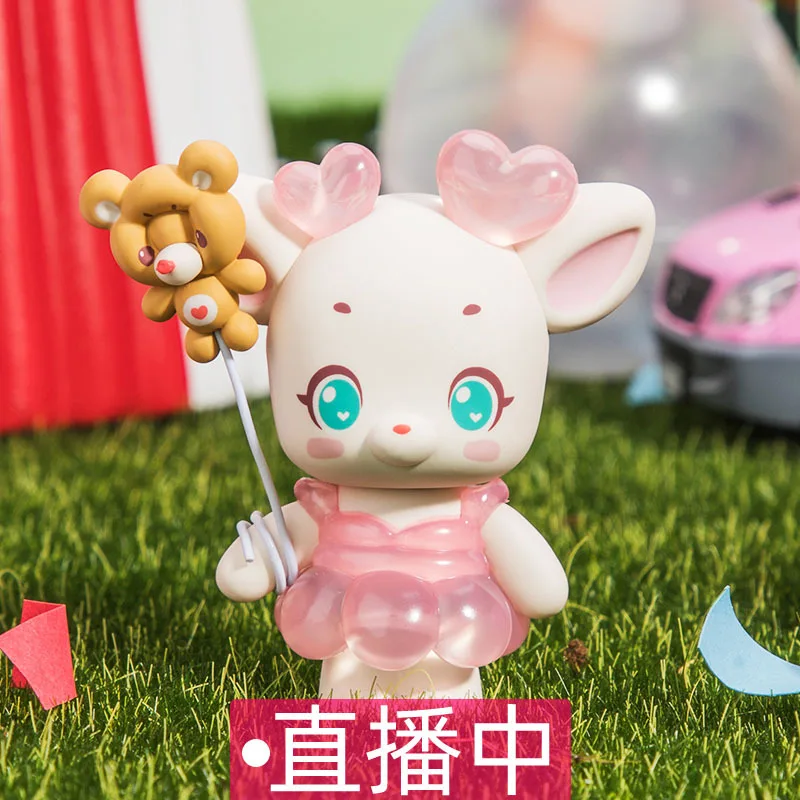 

Blind box toy happy party series creative deer fairy doll cute girl heart hand-made gift home decoration collection mystery box