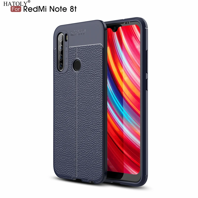 Чехол для Xiaomi Redmi Note 8 T с рисунком из искусственной кожи устойчивый к загрязнениям