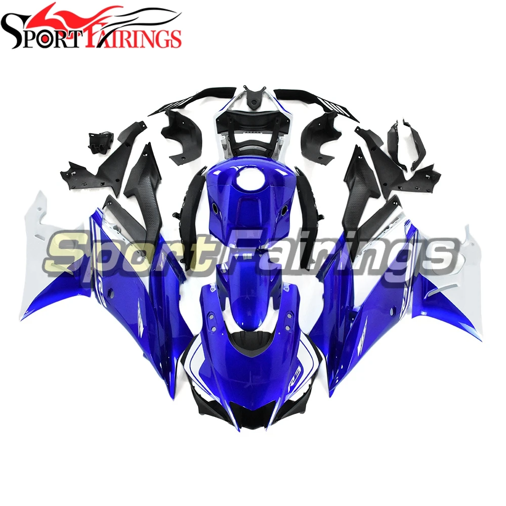 

NEW Full Fairing Kit For Yamaha R3 R25 2019 2020 19 20 R3 R25 ABS Plastic Injection Motorcycle Cowlings Blue White Black Covers
