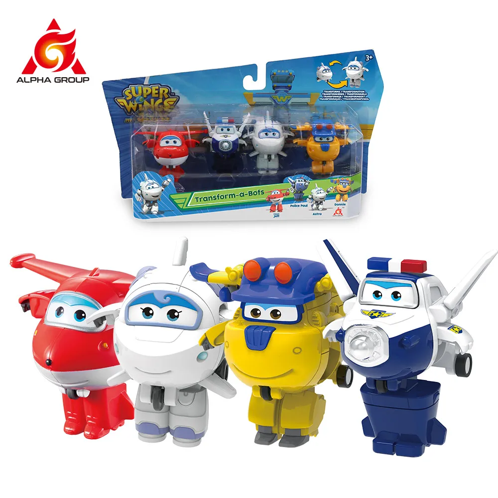 4 шт./комплект экшн фигурки Супер Крылья|Игровые и трансформеры| |