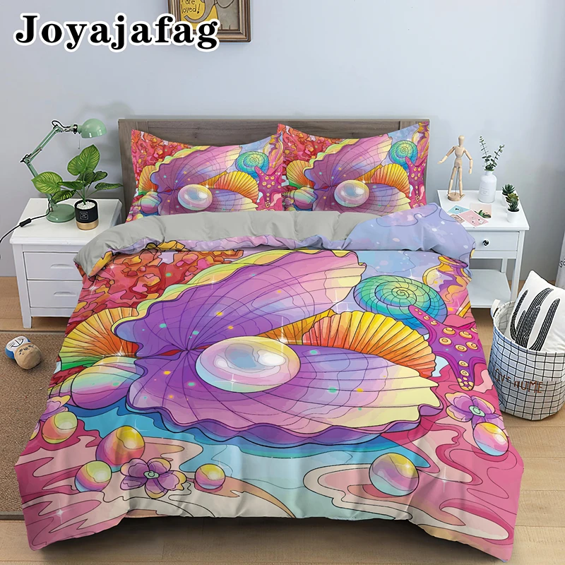 

Psychedelic Colorful Bedding Set Single Double King Queen Size Comforter Cover With Pillowcase Duvet Covers For Kids Adult Gift