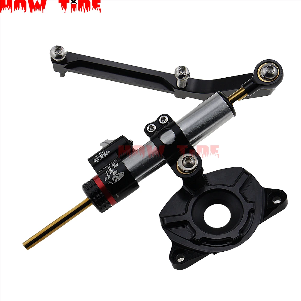 Регулируемый Линейный Обратный демпфер рулевого управления для мотоцикла с ЧПУ