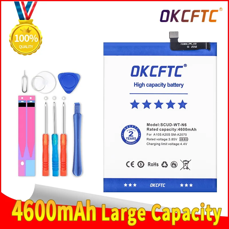 Аккумулятор SCUD-WT-N6 для Samsung Galaxy A10s A20s SM-A2070 SM-A107F 4600 мА · ч | Мобильные телефоны и