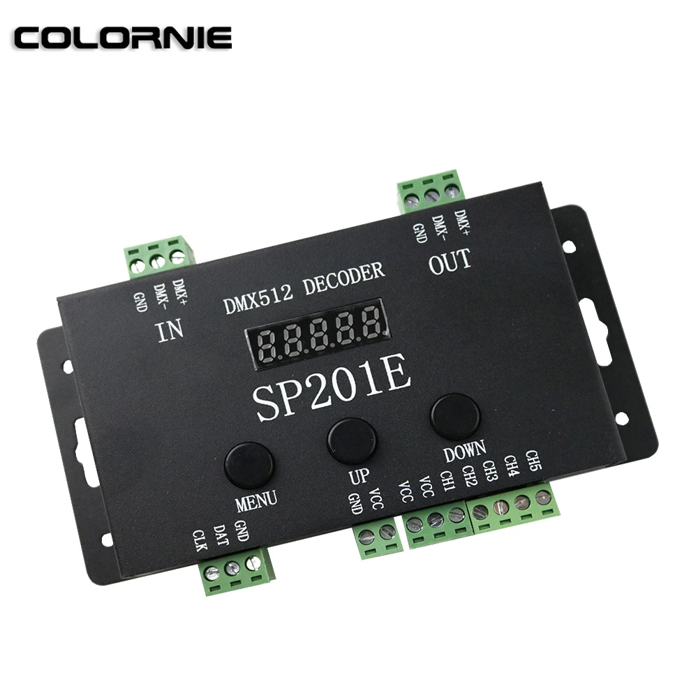 DMX декодер SPI сигнальный преобразователь PWM светодиодный контроллер декодера для