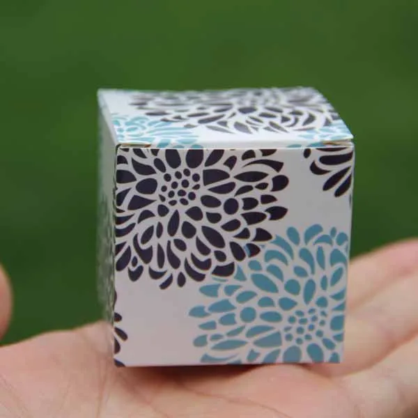 Новые креативные квадратные коробки для конфет с принтом упаковка вечеринок