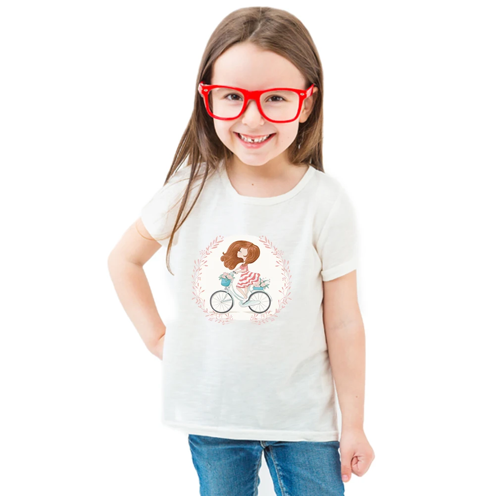 Милые утюжок для девочек одежды термо наклейки DIY Аппликация футболок сумки