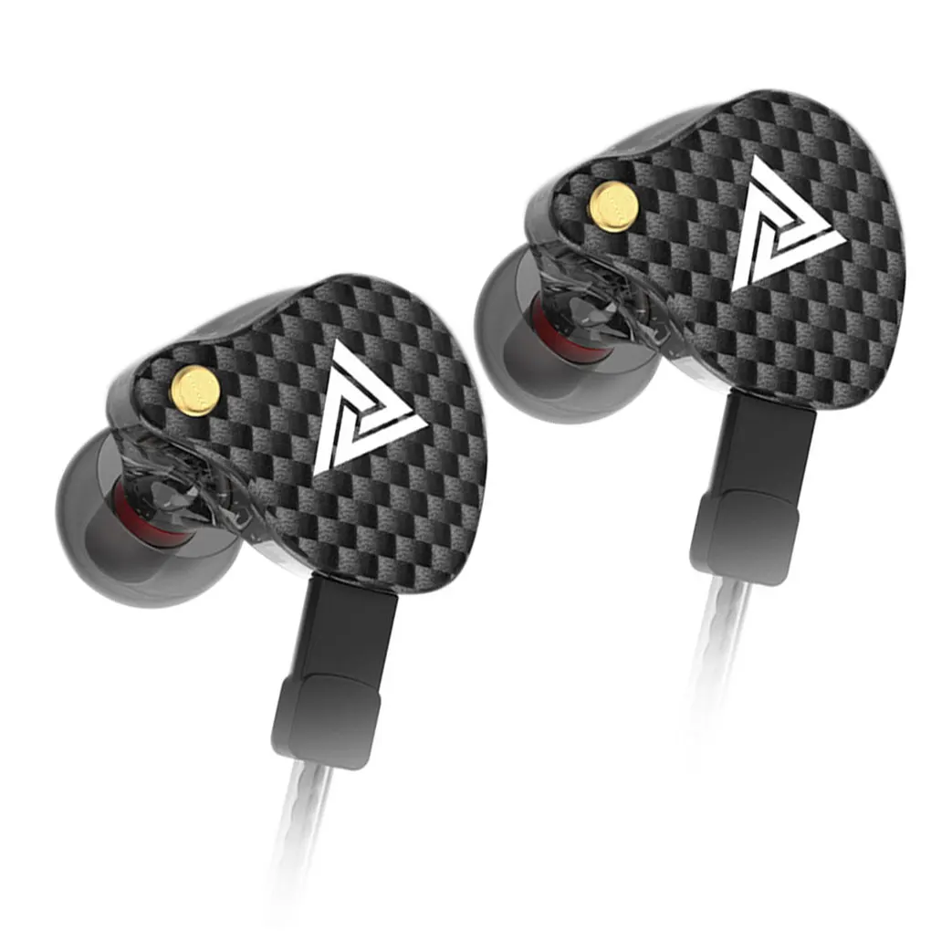 2020 новые QKZ VK4 наушники 3 5 мм проводные вкладыши спортивные HIFI бас шумоподавляющие
