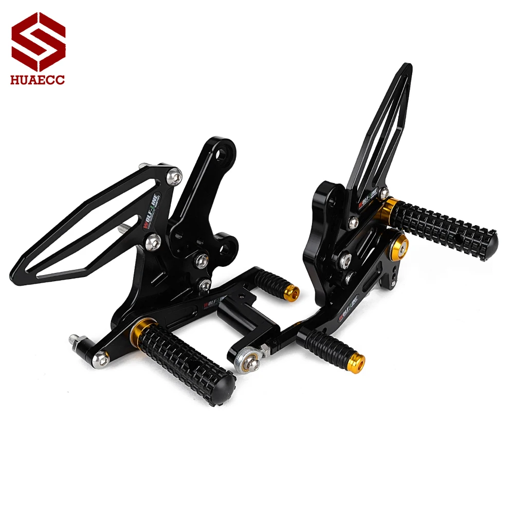 

CNC Adjustable Rear Set Rearsets for Kawasaki Ninja 250 400 2018 2019