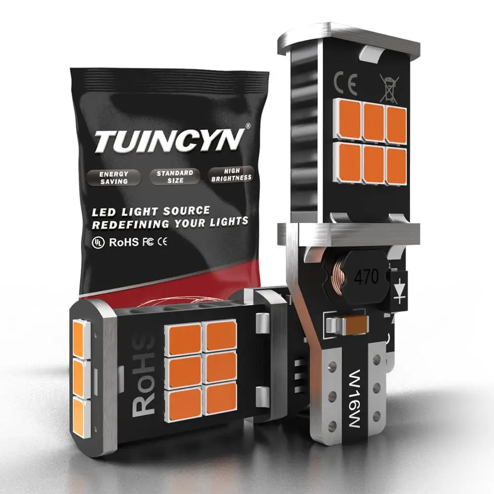 

2pcs W16W LED Canbus T15 Led Bulbs Reverse Light 921 912 Car Backup Rear Lamp For Skoda Superb Octavia 2 FL 2010 2011 2012 2013