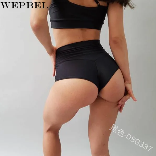 

WEPBEL Sexy Women Skinny Short Leggings High Waist Bodycon Yoga Leggings Running Fitness Gym Sports Wear Shorts Tights
