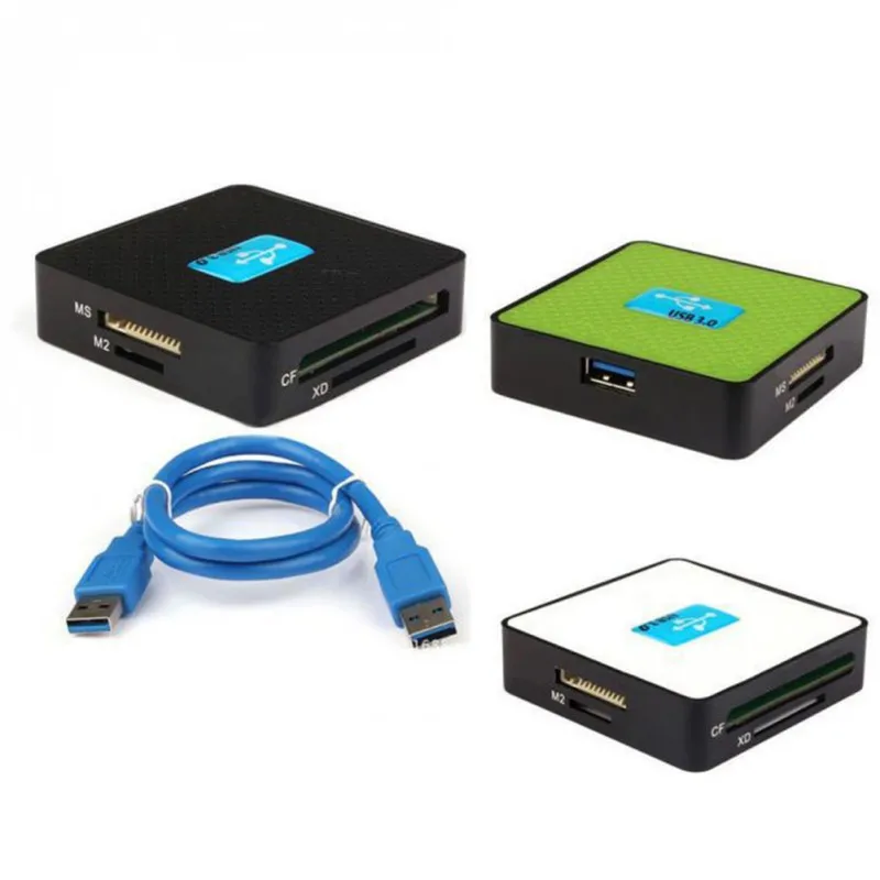 USB 3 0 устройство для чтения карт памяти все в одном 5 Гбит/с высокоскоростной TF CF XD
