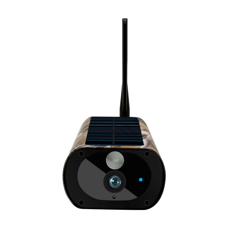 Водонепроницаемая беспроводная уличная камера видеонаблюдения на солнечной